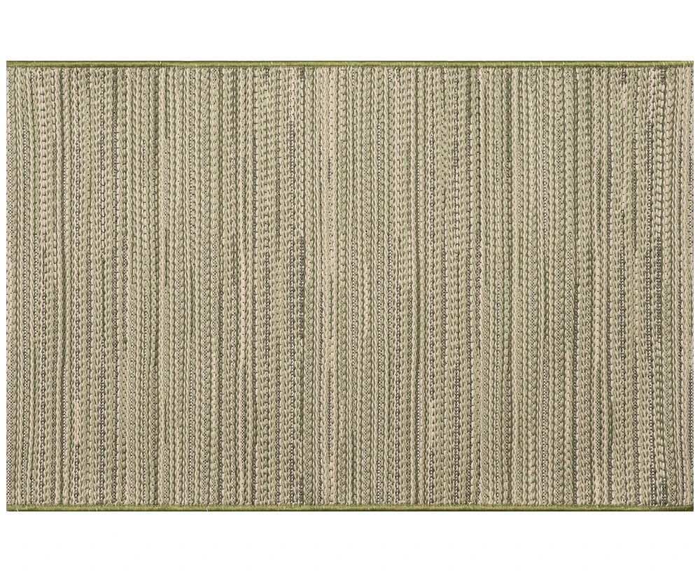 Liora Manne' Miranda Tweed Stripe 2'x2'10" Area Rug