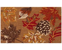 Liora Manne' Natura Falling Leaves 1'6"x2'6" Area Rug