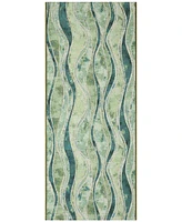 Liora Manne' Esencia Wave 1'11"x4'11" Runner Area Rug