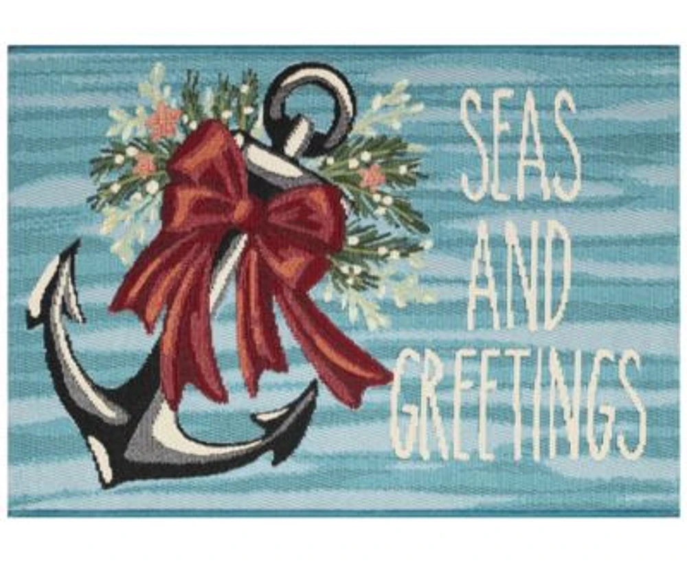 Liora Manne Esencia Seas Greetings Rug Collection