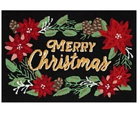 Liora Manne Frontporch Merry Christmas Rug Collection