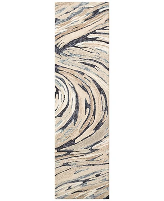 Liora Manne' Savoy Big Wave 2'x7'6" Runner Area Rug