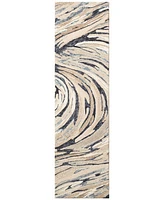 Liora Manne' Savoy Big Wave 2'x7'6" Runner Area Rug