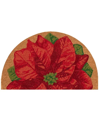 Liora Manne' Natura Poinsettia 1'6"x2'6" Area Rug