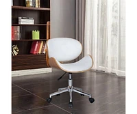 Slickblue Ergonomic Swivel Office Chair for Comfortable Seating and Productivity