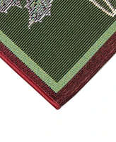 Liora Manne' Esencia Let's Get Jolly 2'x2'10" Area Rug