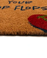 Liora Manne' Natura Remove Flip Flops 2'x3' Area Rug