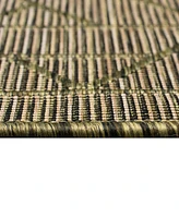Liora Manne' Carmel Pyramid 7'10"x9'10" Area Rug