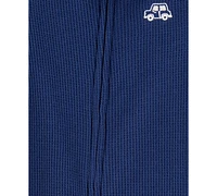 Carter's Baby Boys 1-Piece Thermal Footed Pajamas