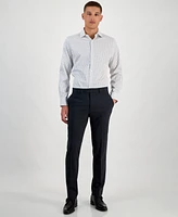 Bar Iii Men's Bree Slim-Fit Stretch Leaf-Print Dress Shirt, Exclusively at Macy's