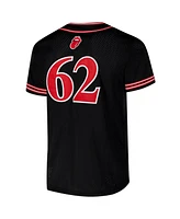 Lids Men's Black Rolling Stones Baseball Fashion Jersey