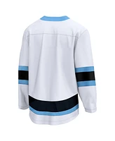 Fanatics Men's White Utah Hockey Club Breakaway Blank Jersey