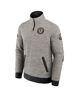 Fanatics Men's Gray Chicago Blackhawks 2025 Nhl Winter Classic Authentic Pro Quarter-Zip Sweatshirt