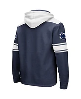 Colosseum Men's Navy Penn State Nittany Lions Big Tall Hockey Lace-Up Pullover Hoodie