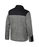 Colosseum Men's Gray/Black Iowa Hawkeyes Guard Full-Zip Jacket