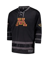 Colosseum Men's Black Minnesota Golden Gophers On The Ice Hockey Jersey