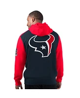 Starter Men's Navy Houston Texans Extreme Pullover Hoodie