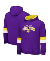 G-iii Sports by Carl Banks Men's Purple/Gold Minnesota Vikings Adaptive Faceoff Pullover Hoodie