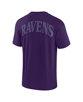 Fanatics Men's and Women's Purple Baltimore Ravens Elements Iconic T-Shirt