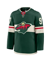 Fanatics Men's Kirill Kaprizov Green Minnesota Wild Home Premium Jersey