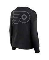 Fanatics Women's Black Philadelphia Flyers Elements Flow Pullover Sweatshirt