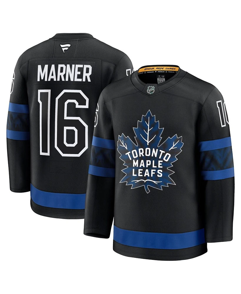 Fanatics Men's Mitch Marner Black Toronto Maple Leafs Alternate Premium Jersey