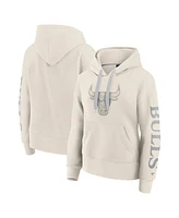 Fanatics Women's Cream Chicago Bulls Elements Next Pullover Hoodie