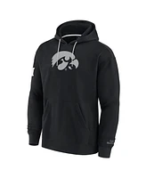 Fanatics Men's Black Iowa Hawkeyes Pace Pullover Hoodie