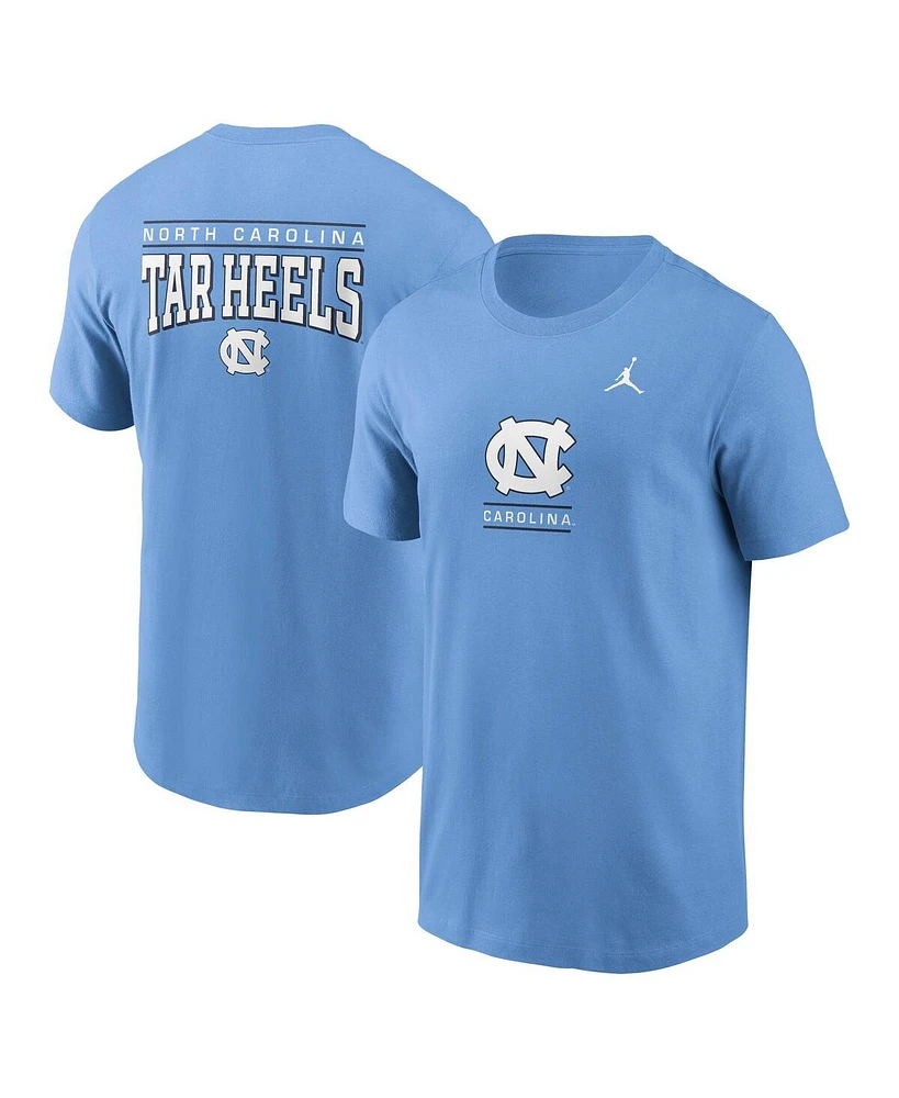 Jordan Men's Carolina Blue North Tar Heels 2-Hit T-Shirt