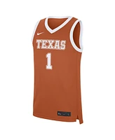 Nike Men's 1 Texas Orange Texas Longhorns Road Replica Jersey