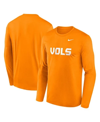 Nike Men's Tennessee Orange Volunteers Primetime Alternate Logo Legend Long Sleeve T-Shirt