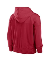 Fanatics Women's Scarlet San Francisco 49ers Script Lock Full-Zip Hoodie