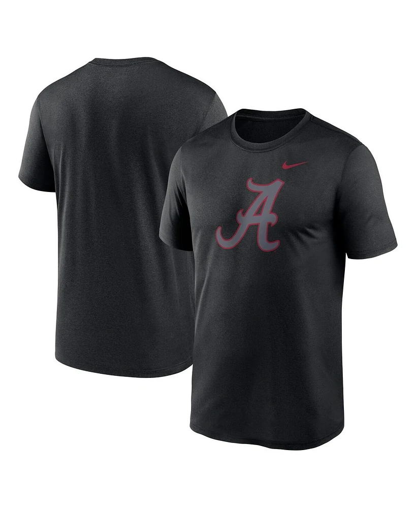 Nike Men's Black Alabama Crimson Tide Color Pop Logo Legend T-Shirt