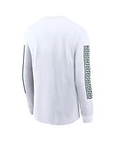 Nike Men's White Michigan State Spartans Local Spirit Slogan Long Sleeve T-Shirt