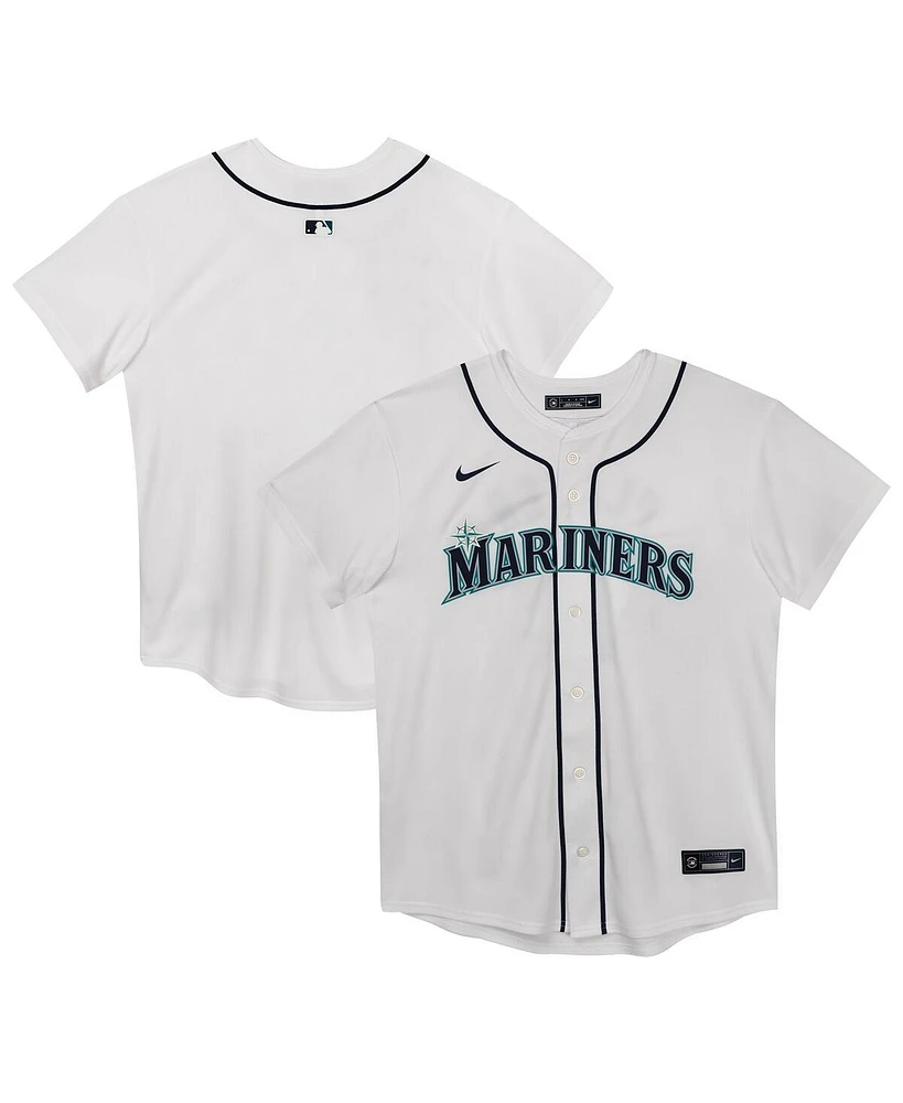 Nike Preschool White Seattle Mariners Home Game Jersey