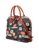 Dooney & Bourke Las Vegas Raiders Game Day Zip Satchel