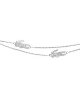 Lacoste Crocodile Charm Chain Bracelet