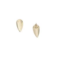 Sohi Minimal Almond Stud Earrings