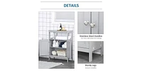 Slickblue Bathroom Storage Cabinet for Efficient Organization and Stylish Storage