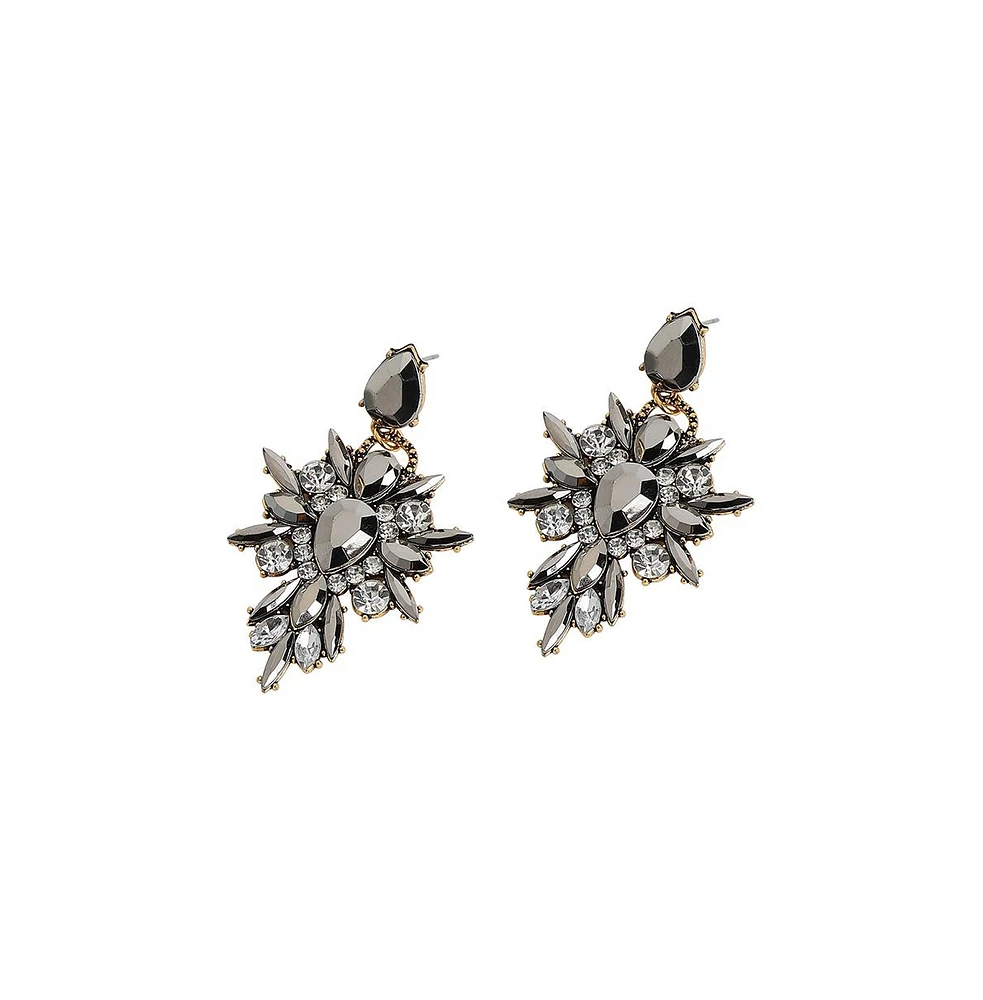 Sohi Crystal Drop Earrings