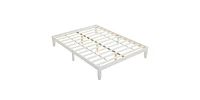 Slickblue Wooden Bed Frame for Bedroom with Sturdy Construction and Stylish Design