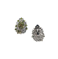 Sohi Textured Crystal Stud Earrings