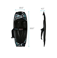 SereneLife Thunder Wave Water Sport Knee-Board With Stable Platform Base