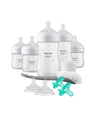 Philips Avent Natural Baby Bottle with Natural Response Nipple Newborn Baby Gift Set