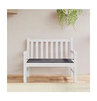 vidaXL Garden Bench Cushion Anthracite 47.2"x19.7"x1.2" Oxford Fabric