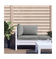 vidaXL Pallet Cushions 3 pcs Gray Oxford Fabric