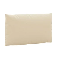 vidaXL Pallet Cushions 3 pcs Beige Oxford Fabric