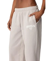 Edikted Women's Brooklyn Ny Sweatpants