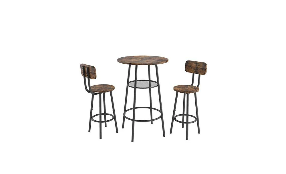 Slickblue Modern Bar Table for Stylish and Functional Dining or Entertaining Spaces