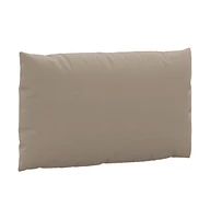 vidaXL Pallet Cushions 3 pcs Taupe Oxford Fabric